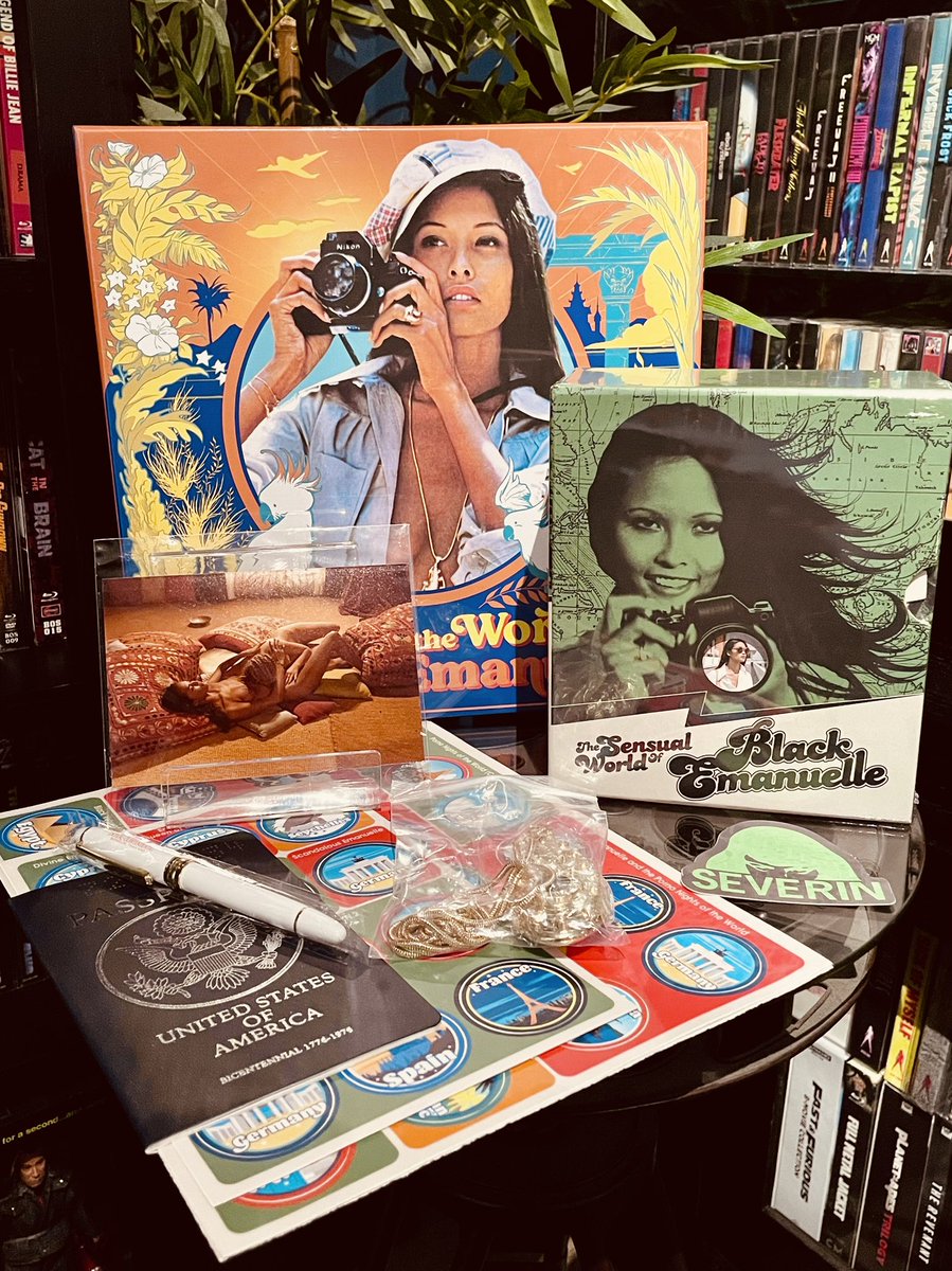 #FreshlySqueezed #LatestArrivals BANNER mail day courtesy @SeverinFilms - #LauraGemser reigns supreme and now lives both here and in my mind - forever - rent free. #BlackEmanuelle #PhysicalMedia