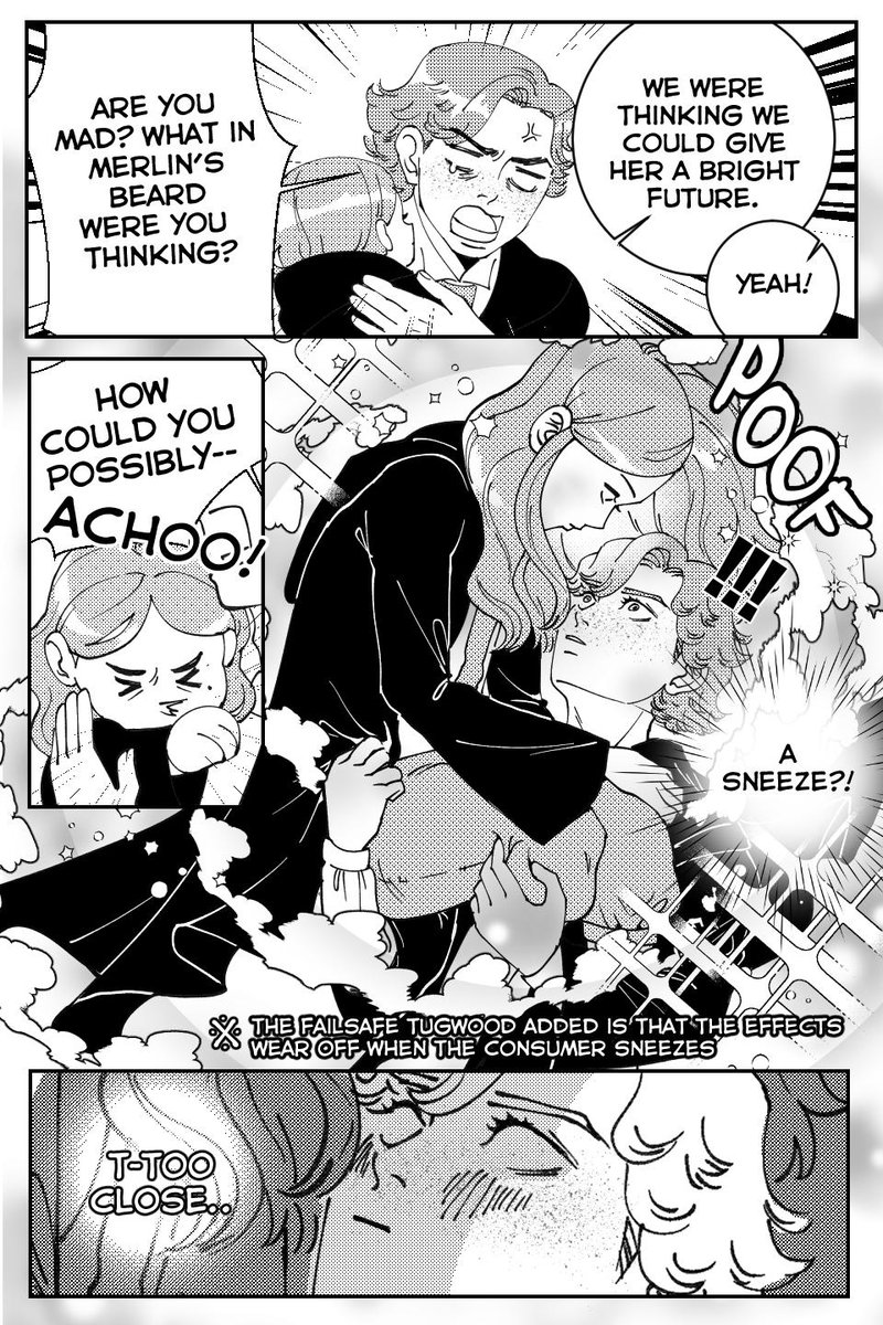 hummingmuggle01's tweet photo. MC turns into a baby #HogwartsLegacy #SebastianSallow #GarrethWeasley #NatsaiOnai #PoppySweeting https://t.co/Ff31O02wnz