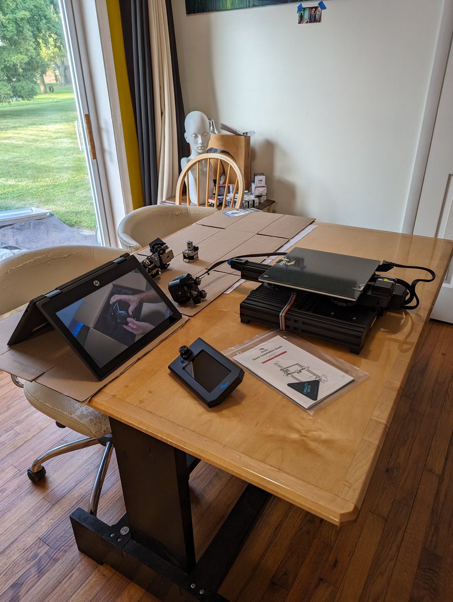 Jumping into 3D printing with the Creality Ender 3v2 #creality #3dprint #noob