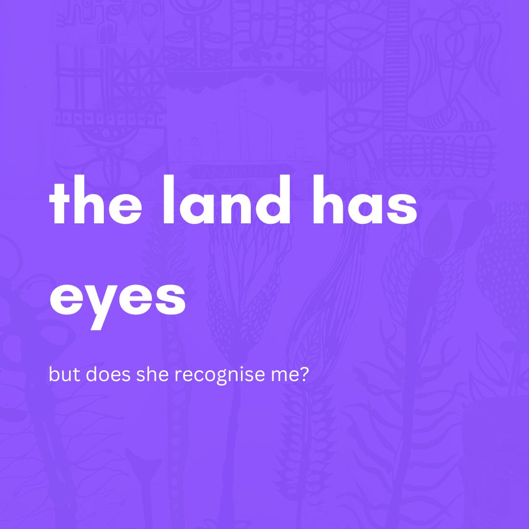 LisaViliamuJ's tweet photo. The land has eyes but does she recognise me? I wrote this when planting our son’s placenta in Niue. https://t.co/MMY3f9b5tG