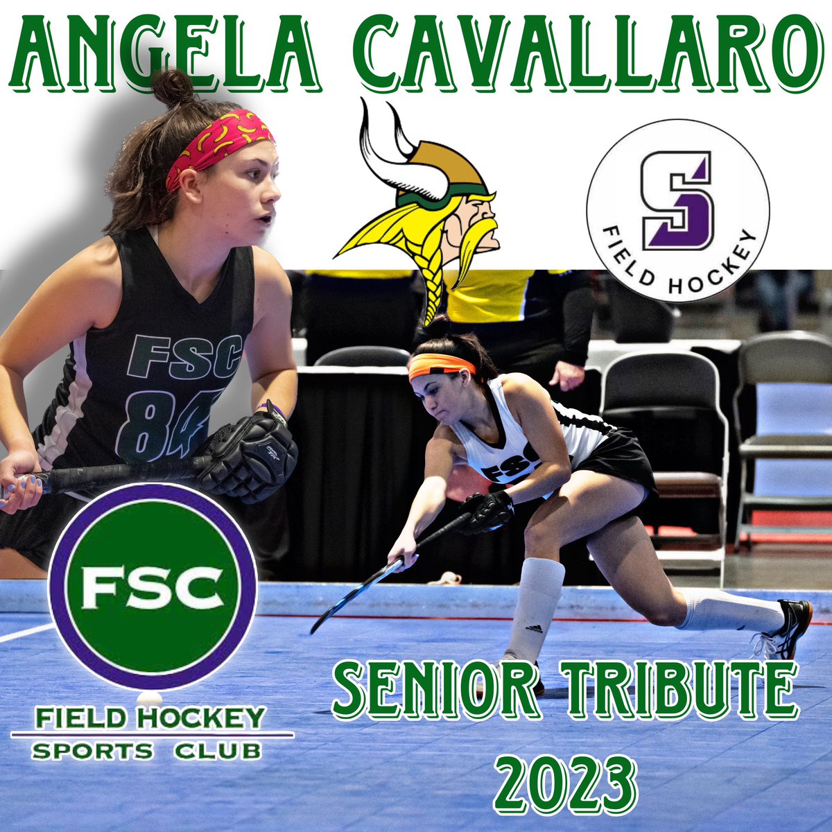 🎓Senior Tribute 🎓 Best of luck to Angela Cavallaro as she embarks on her journey at Scranton! We are so excited for you 💜🤍
