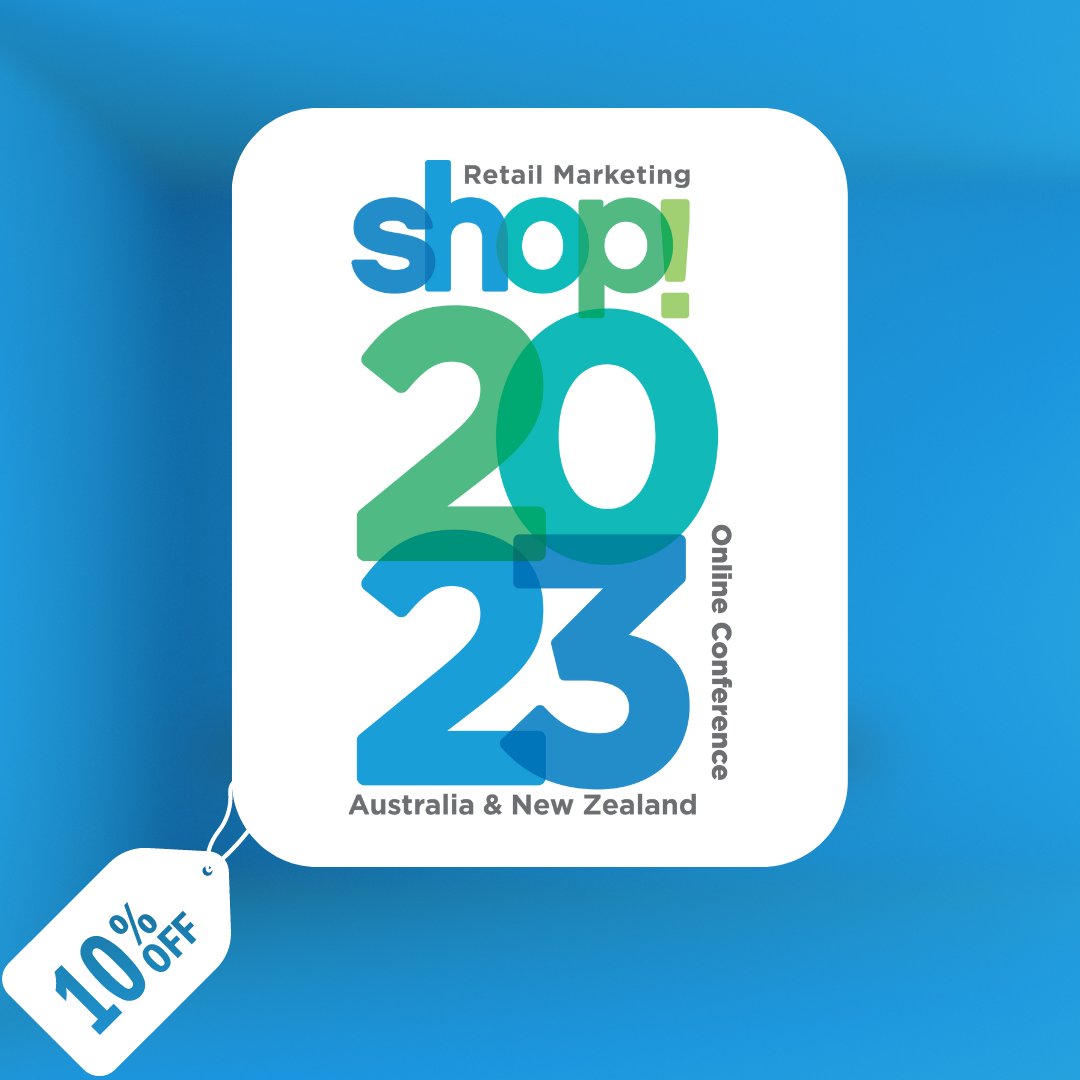11 days to go until 10% off ends!

Shop! ANZ's highly anticipated Retail Marketing conference is back in September 2023! 10% discount on tickets before 12th August 2023.
shopassociation.org.au/events/retail-…