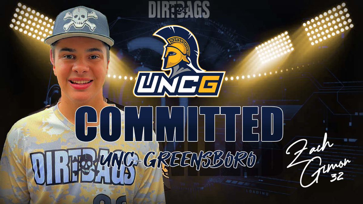 _thedirtbags's tweet photo. Congratulations Zack Gimon (2024 Homeschool RHP) on his commitment to UNC-Greensboro! ☠️🆙 https://t.co/72Q0tDOVVh