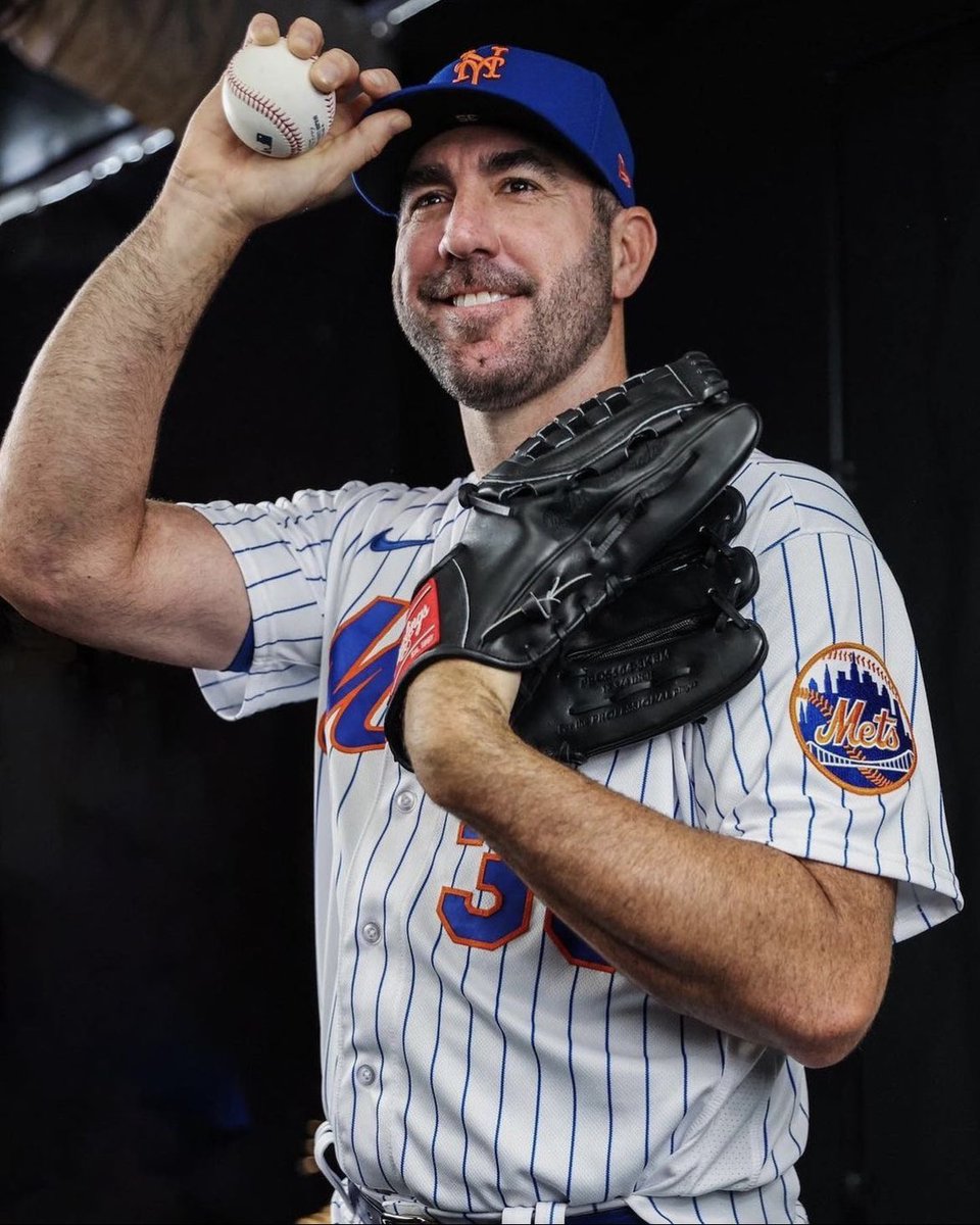 SNY_Mets's tweet photo. Justin Verlander on Instagram:

“Thank you to the Mets and the incredible fans for my time here in NY. You welcomed me and my family with open arms and I can’t thank you enough for the opportunity to play for this amazing city. 🧡💙”

(via IG/justinverlander) https://t.co/t243FiY6Ek