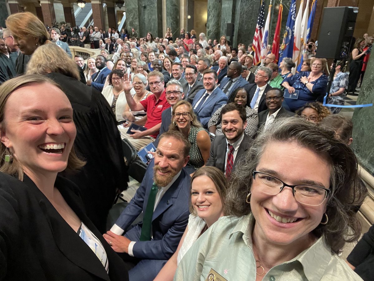 RepSambaBaldeh's tweet photo. It was a pleasure to attend today’s Investiture of Supreme Court Justice Janet Protasiewicz alongside so many of my colleagues, fellow public servants, and Wisconsinites from across our state. Today is a great day for the State of Wisconsin! https://t.co/oh5Uul0Neu