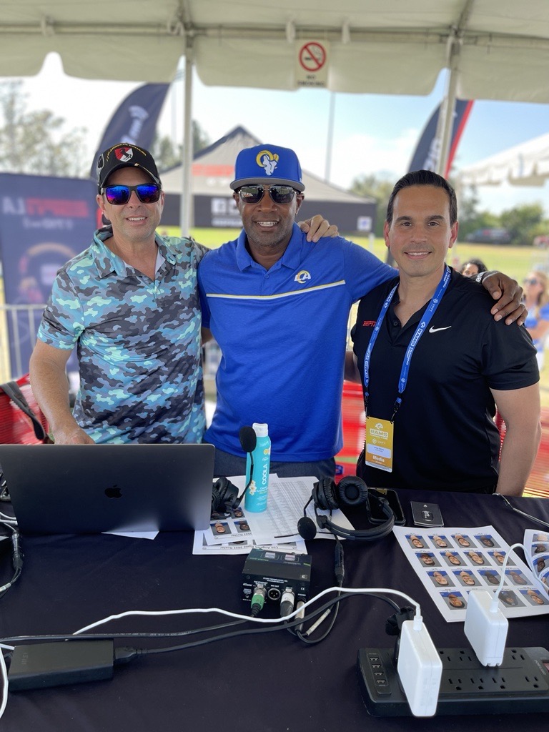 Huge thank you to Rams' legend <a href="/toddlyght/">Todd Lyght</a> for joining the show!

Tune into Sedano &amp; Kap LIVE at #RamsCamp on ESPN LA ▶️