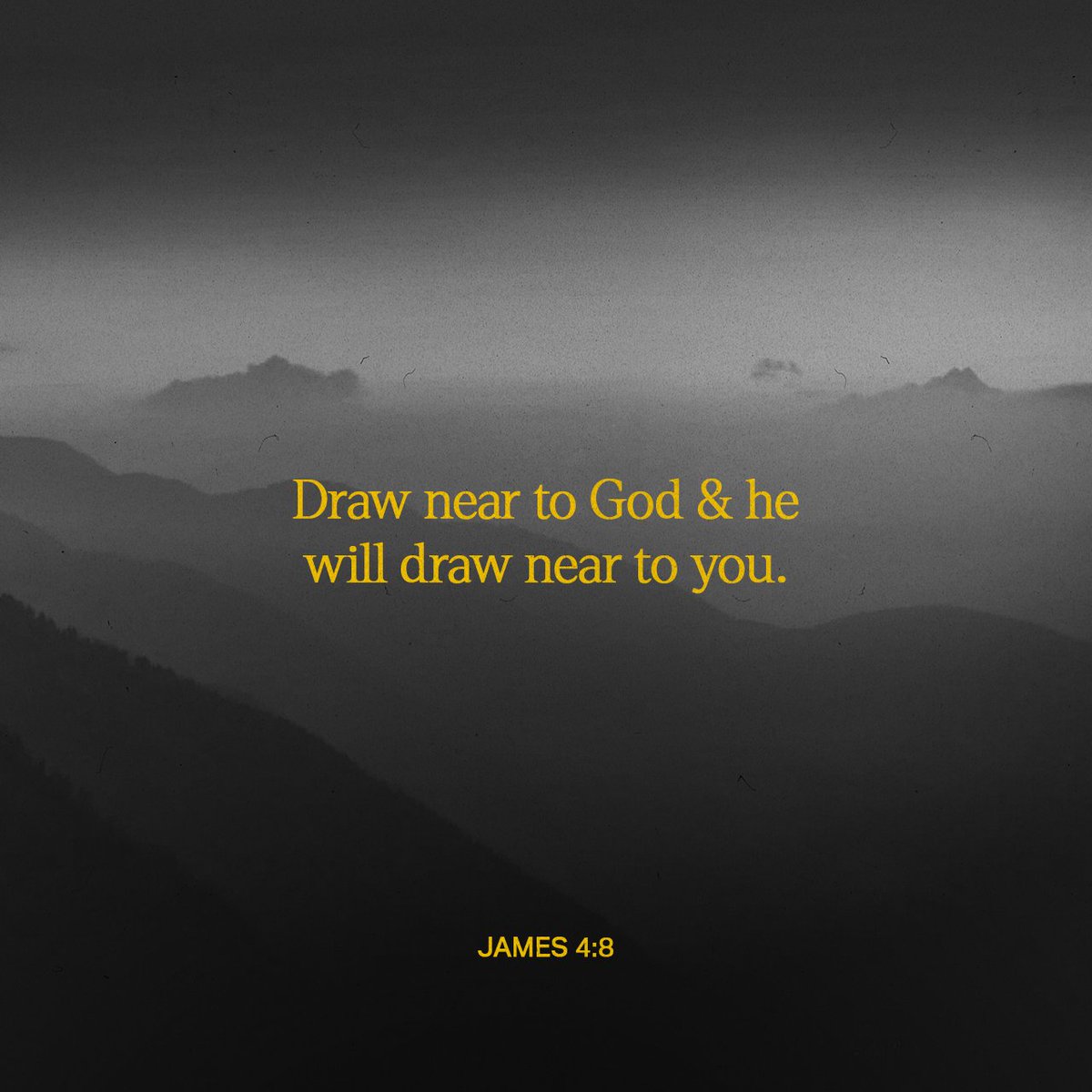 YouVersion's tweet photo. James 4:8 🙏 https://t.co/nVh3pu40bN