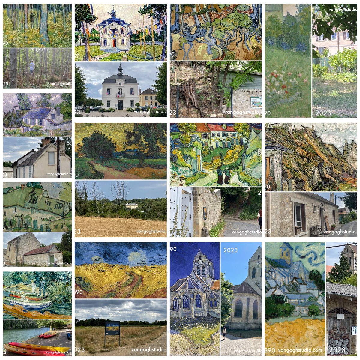 Follow in Van Gogh’s footsteps in Auvers-sûr-Oise and discover the locations where Van Gogh painted his last masterpieces. #vangogh #auvers

vangoghstudio.com/follow-in-van-…
