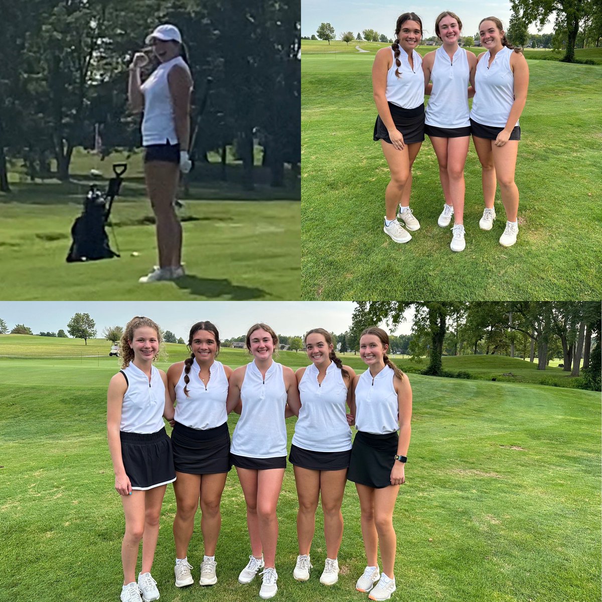 Great first match!!!   1.  Always fun with <a href="/WeboGirlsGolf/">Western Boone Girls Golf</a> &amp; <a href="/nmhschargers/">North Montgomery Athletics</a>    2.   We had 3 new match PRs.   3.  One birdie  4. We went 1-1 for the season opener!