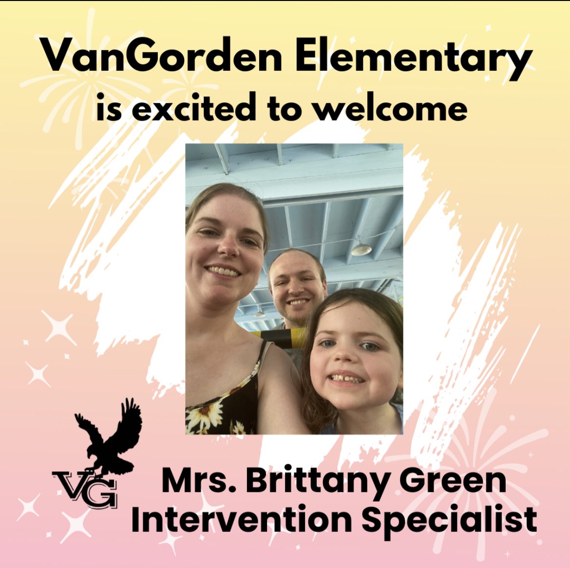 We would like to welcome Mrs. Green to the Lakota family! She is coming to us from Middletown City Schools and will be a tremendous asset to our VG Intervention team! 🦅