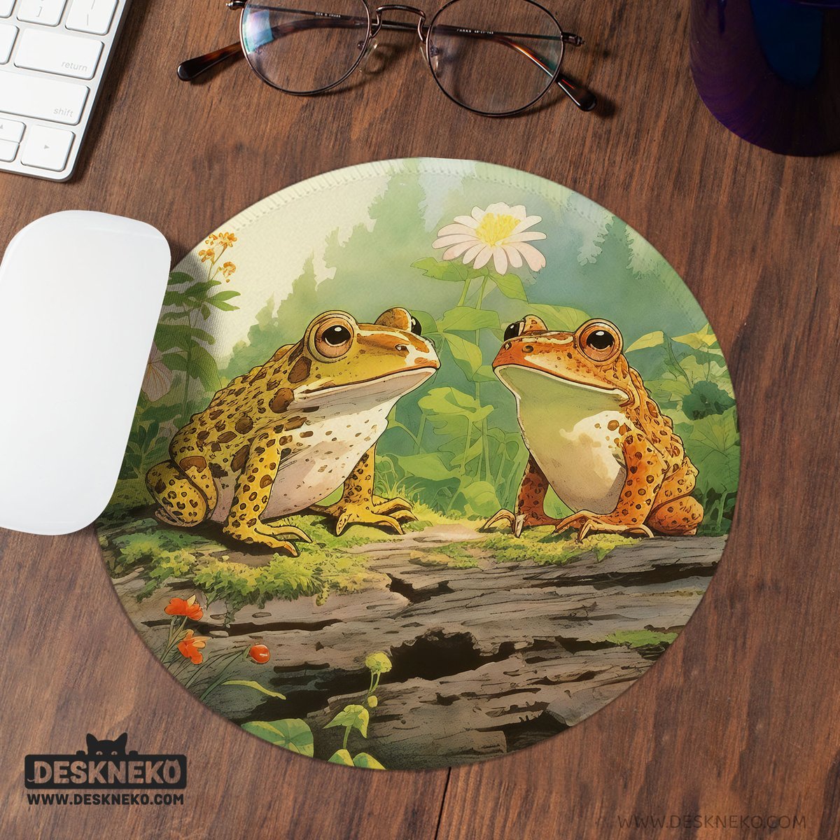 deskneko_'s tweet image. A cute frog and a toad on a fallen tree in the forest. Available as mousepad or desk mat up to 120 x 60 cm!
DeskNeko.com 
etsy.com/listing/153564…
#desksetup #deskaccessories #largemousepad #deskmat #gamingmousepad #gamingdeskmat #anime #aesthetic #cottagecore #frogs