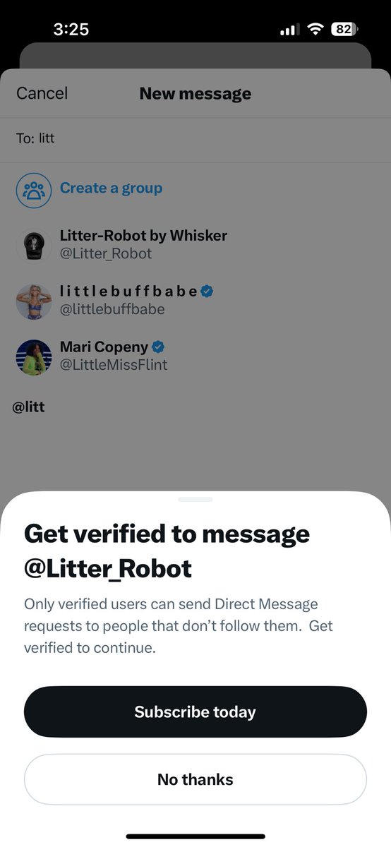 jacksonmartin's tweet photo. @Litter_Robot Can’t DM you. https://t.co/e2afkfAqDT