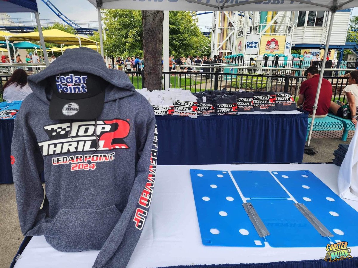 Coaster_Nation's tweet photo. Top Thrill 2 Merch Now Available At @CedarPoint! 

#iheartcp #topthrill2 #coasternation https://t.co/EaGJBTMPvl
