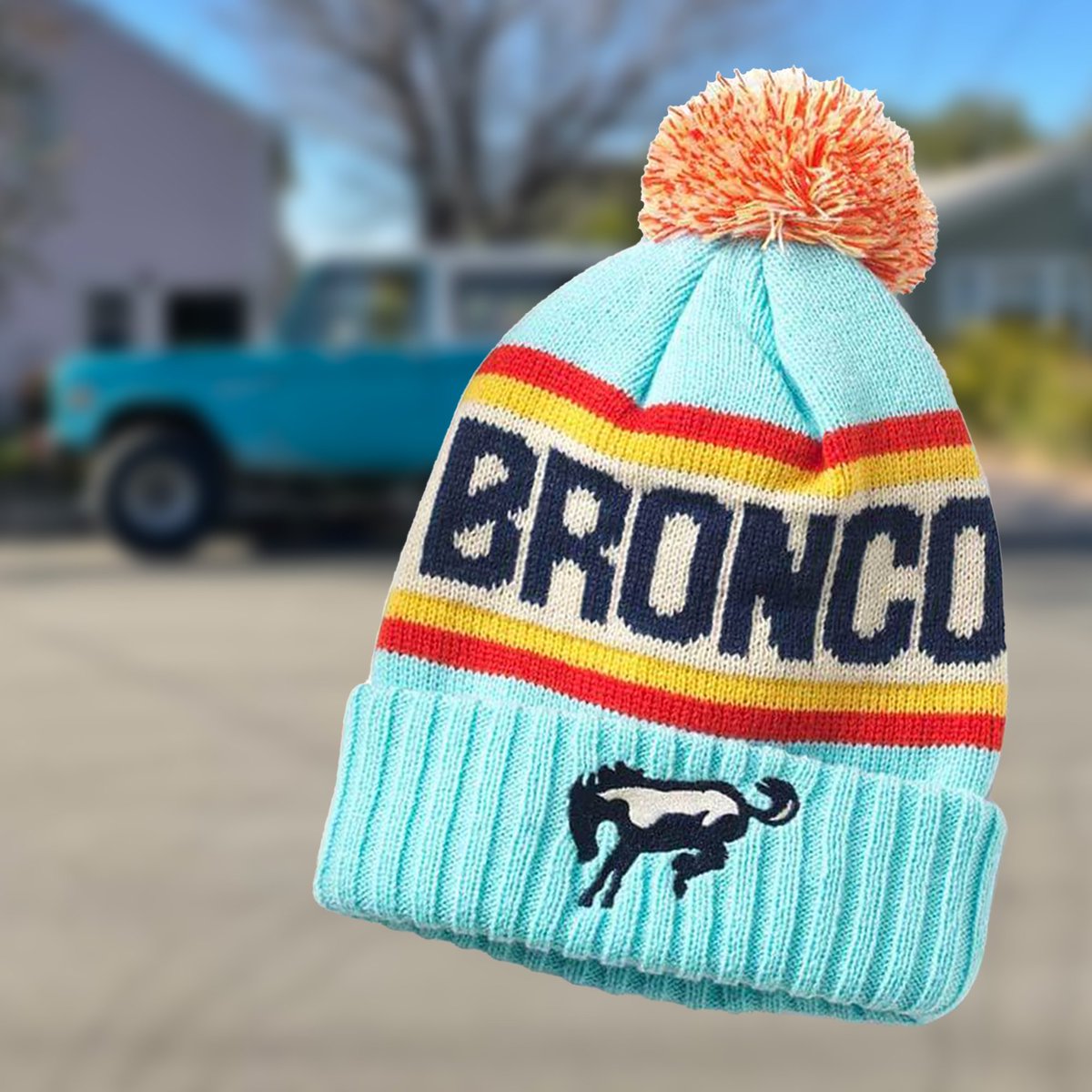 HatProShop's tweet photo. Keep it warmed up and ready to ride 🐴

🛒 https://t.co/1WUu2hFTsZ

#FordBronco #Ford #Bronco #BroncoNation #Truck #FordTrucks #VintageTrucks #VintageCars #VintageCars #Retro #Beanie #PomPom #trucks #StyleInspo #FashionInspo #Horsepower #truckdriver #Vintage #Broncos https://t.co/wXabbMdaaq