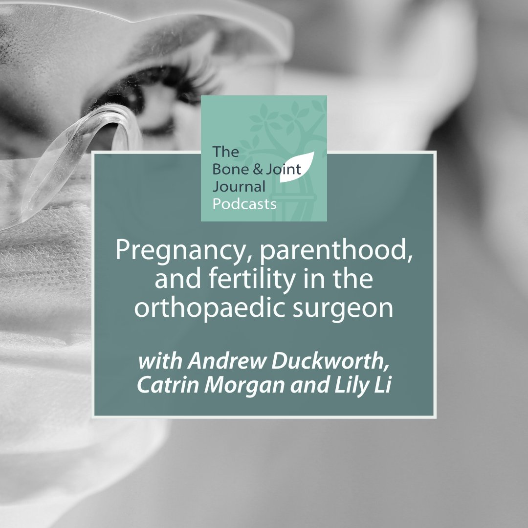 BoneJointJ's tweet image. Do female orthopods delay childbearing either during their training? Do they experience obstetric complications &amp;amp; infertility? 

@DuckworthOrthEd, @Catrin_Morgan1 &amp;amp; @LillingtonPod discuss all this in a new #BJJ podcast episode.

#OrthoTwitter #OrthoWomen 

ow.ly/VG7N50PpOWZ