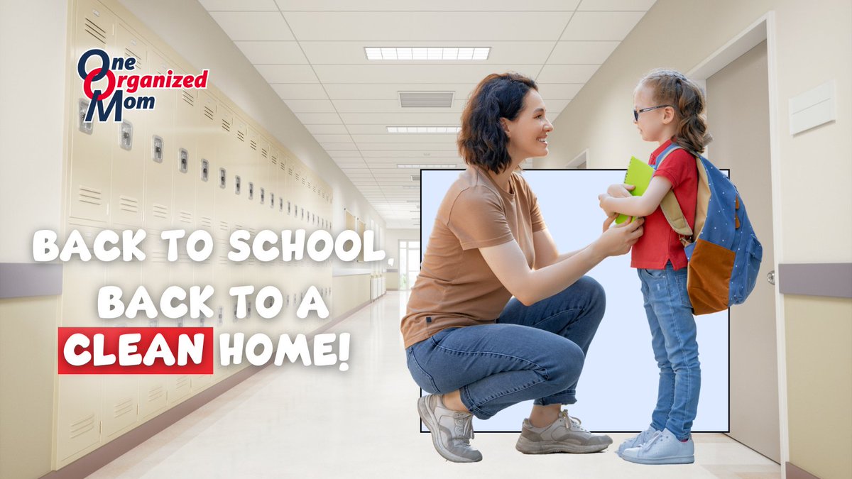 oneorganizedmom's tweet photo. Celebrate the school season with $100 OFF your first 4 cleanings! Book our regular weekly or bi-weekly cleaning services &amp; make the most of your valuable time! Applicable to new customers until Aug 31. 

https://t.co/7JpJAjaQFm

#backtoclean #cleaningservices #oneorganizedmom https://t.co/CXXKByBIr3