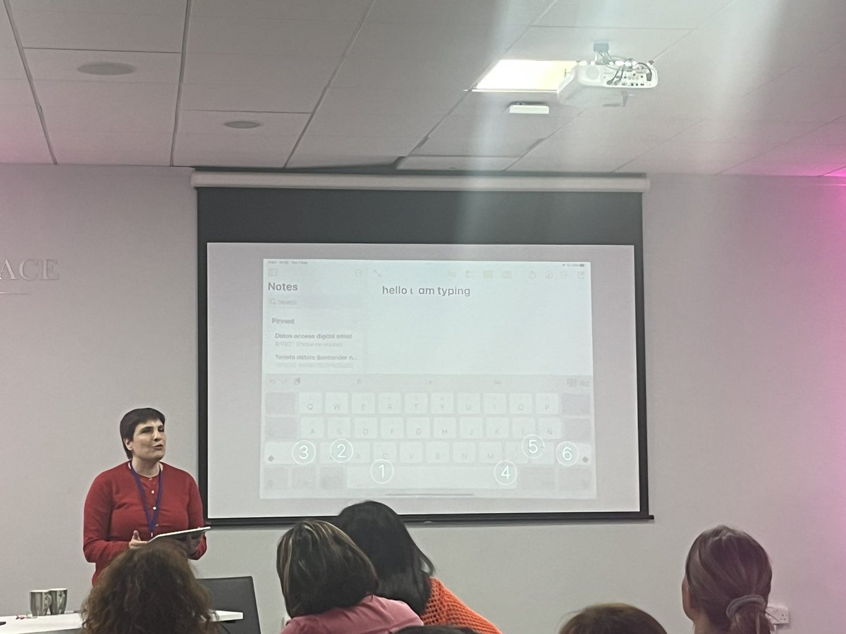 MarkGoldhawk's tweet photo. Who knew there were so many ways to personalise your iPad and make everything accessible to you! #ADE2023 If you haven’t checked out the accessibility options already, have a look here at what you can do https://t.co/NAMHUHctqe https://t.co/9XAeW9J4s5