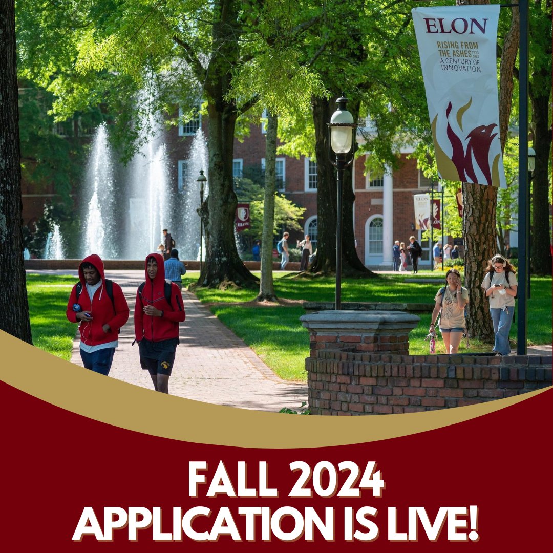 Elon Admissions tweet media