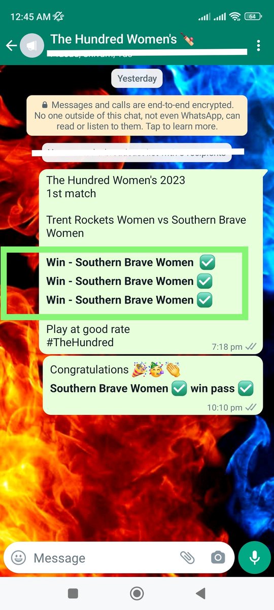 TipperBetting's tweet photo. Congratulations 🎉🥳👏
Southern Brave Women ✅ win pass ✅
Surrey Jaguars ✅ win pass ✅
Galle Titans ✅ win pass ✅

For match Reports
WhatsApp - https://t.co/PdybVKiKuH

#LPL2023 #GT20Canada #TheHundred #TRvsSB #CricketTwitter #Ashes2023 https://t.co/IeUGOFIk7u