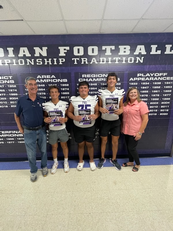 PNGHSFootball's tweet photo. Thank you @TexasFarmBureau for the lunch and commemorative Dave Campbells Magazines https://t.co/Qz00jON470