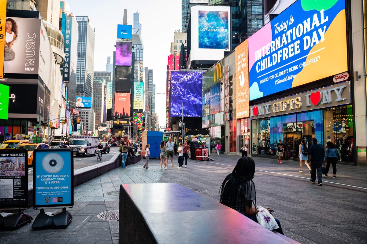 If you are in NYC today, check out <a href="/childfreewealth/">Childfree Wealth | Certified Financial Planner™</a>’s billboard celebrating #InternationalChildfreeDay! 1530 Broadway! 
ChildfreeWealth.com