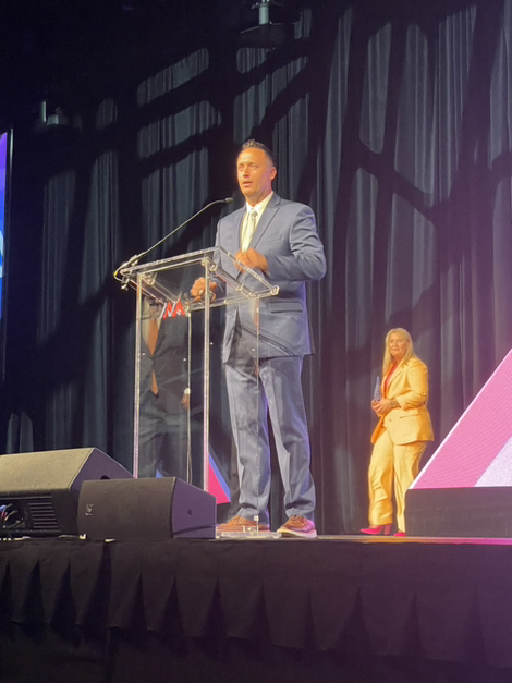 okcareertech's tweet photo. Dr. Brent Casey from @eoctech is your incoming @okacte president. #OKSummit23 https://t.co/ysYgRTez8f