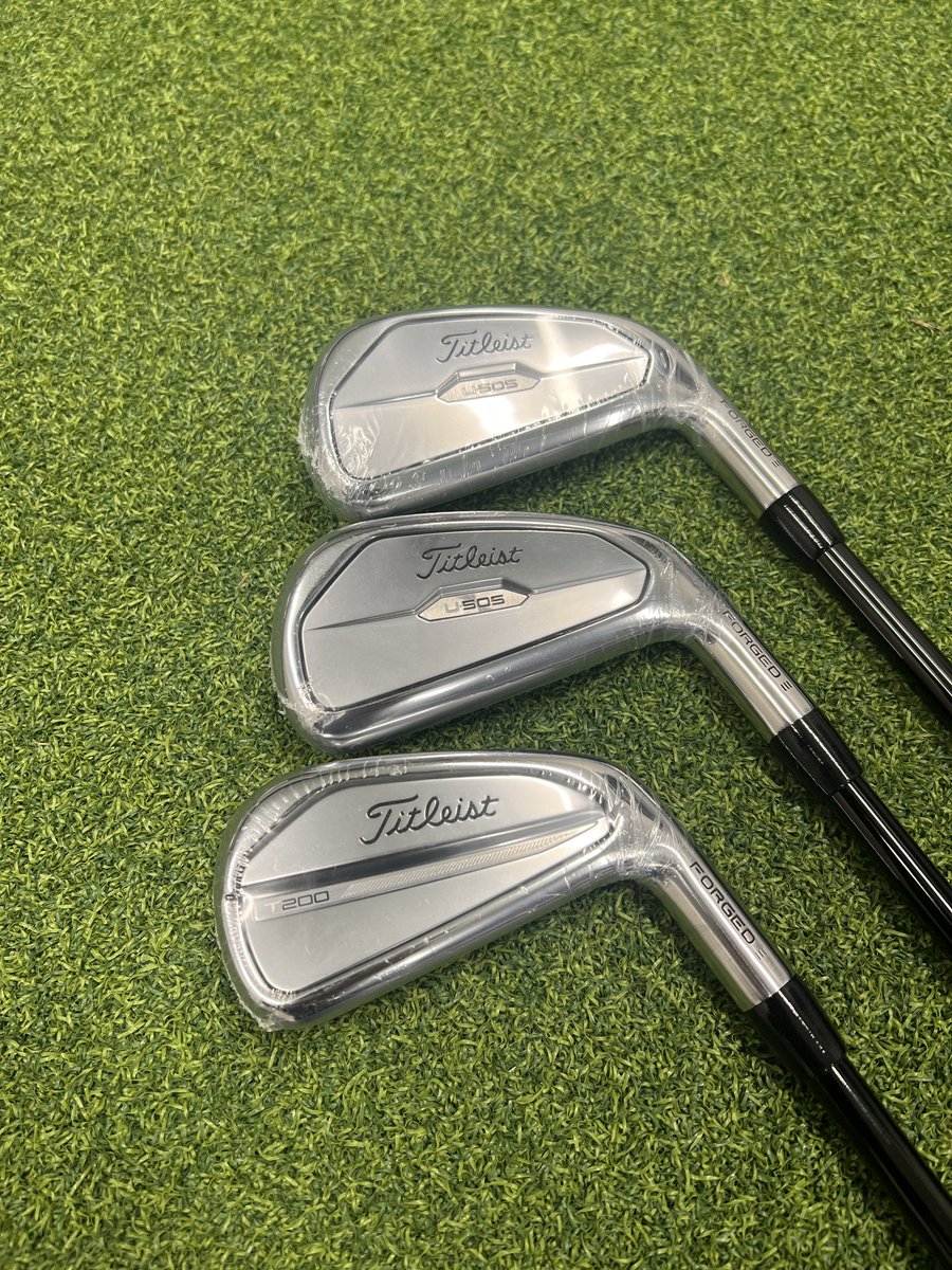New @TitleistEurope T-Series irons NOW AVAILABLE for fitting at PGH prior to launch towards to the end of this month. Message us to book your fitting 📲