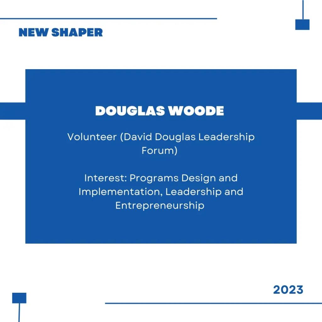 ccshapers's tweet photo. Welcome to our new shaper, Mr. Douglas Woode.  

You are a gem for deciding to go out of your way for humanity and the world.

Make an impact. 
#ccshapers #impact #globalshaperscapecoast https://t.co/6qaAS9WiqR