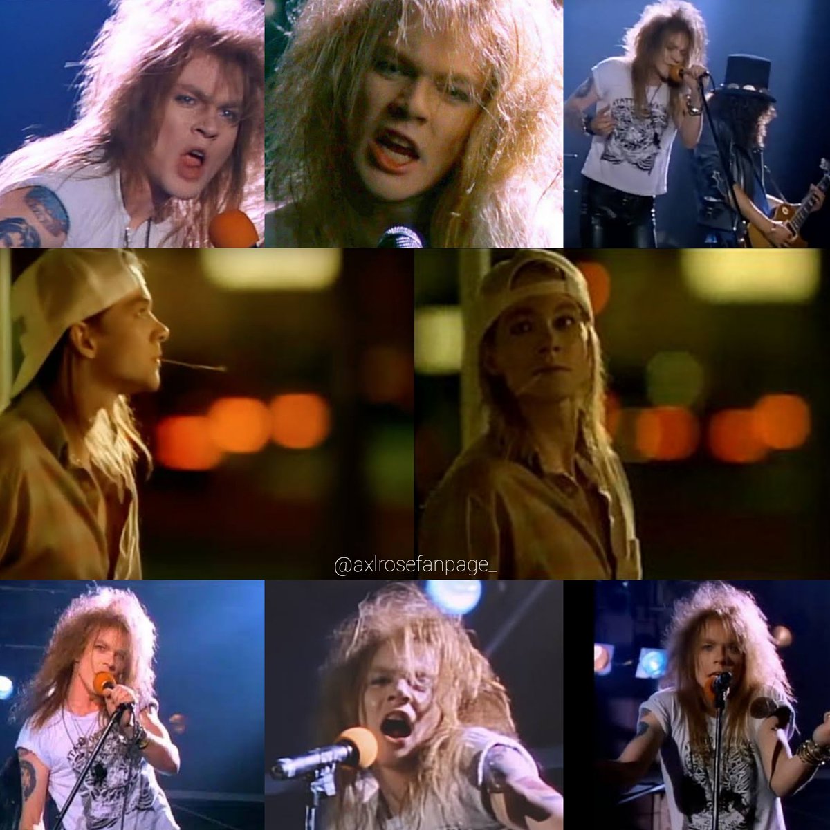 axlrosefanpage_'s tweet image. #OnThisDay 01 de agosto de 1987 Guns N&apos; Roses gravava seu icônico vídeo de &quot;Welcome to the Jungle&quot; 🔥🔥🔥
#appetitefordestruction