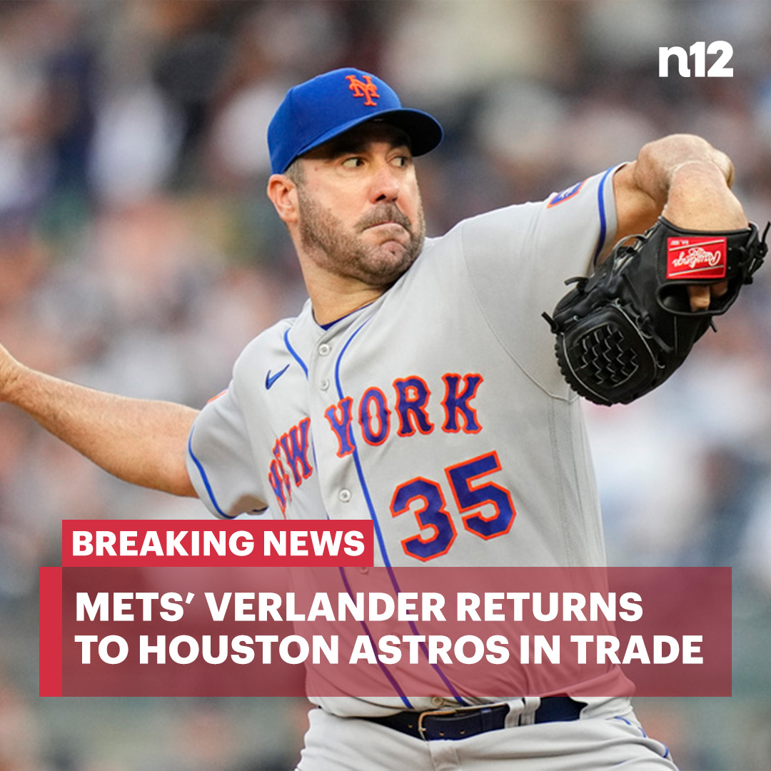 HOUSTON BOUND: #Mets send 3-time Cy Young winner Justin Verlander to #Astros in trade deadline blockbuster, AP source says. tinyurl.com/4xmbht4b