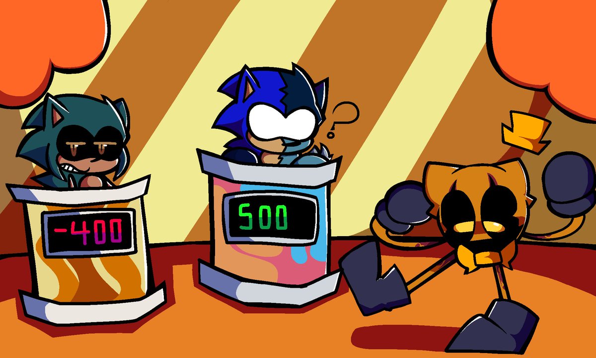 TheGroovster_'s tweet photo. โ DING DING ! CCCORRRECT! โ
Power-Pellet harassing some of the other Hoolihogs (this was long overdue lmfao)
#SONICEXE #SONICEXEOC #PACMANEXE #PACMANEXEOC https://t.co/RVpMlIVtZr
