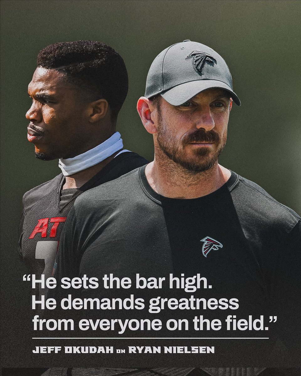 AtlantaFalcons's tweet photo. Greatness or nothing https://t.co/i1B7VMxkEi