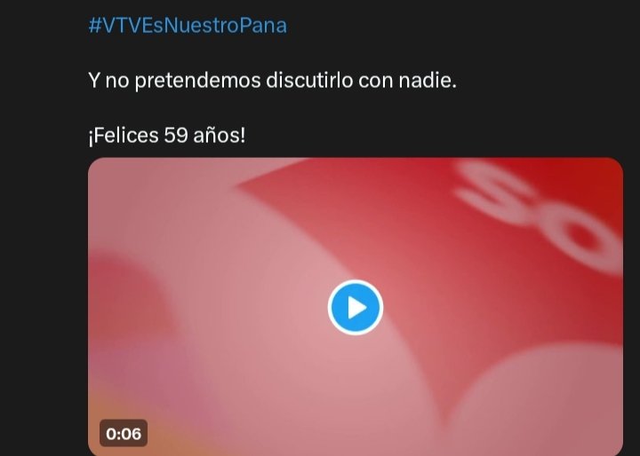 #VTVEsNuestroPana
Buenas tardes.
¡ Viva VTV !🇻🇪🇻🇪🇻🇪🙏🙏😘😘🥰🥰