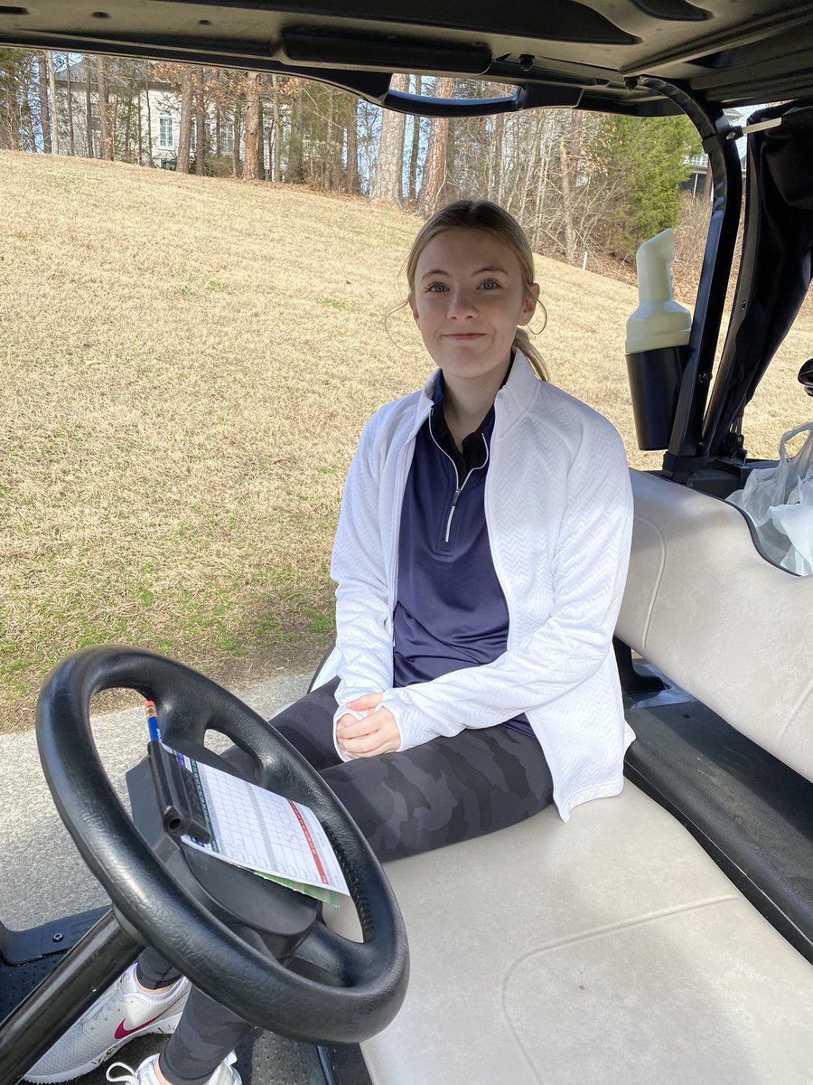 joethompson_27's tweet photo. Oh how a lot changes in a yr. Allie hung up high tops Sep’22 for golf spikes Feb’23. Plan changed.Path didn’t. Tee’d up for @CarmelGolfGirls today. Same competitor.Diff sport. Special THX to coaches @LadyPupsBball @M14hoopsindy @CoachTrimpe @CHS_Womensbball @IGB_Hoops #blessed https://t.co/x5ncE8Enwr