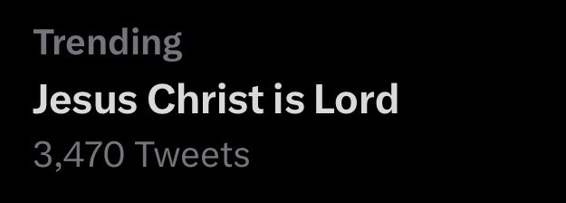 c14english's tweet photo. 🚨✝️ Antisemitic phrase 'Jesus Christ is Lord' is trending. Why is @elonmusk doing nothing while antisemitic Christian Fundamentalists use bots to manipulate Twitter's algorithm and distort the trending page? https://t.co/iyzLLAOnUH