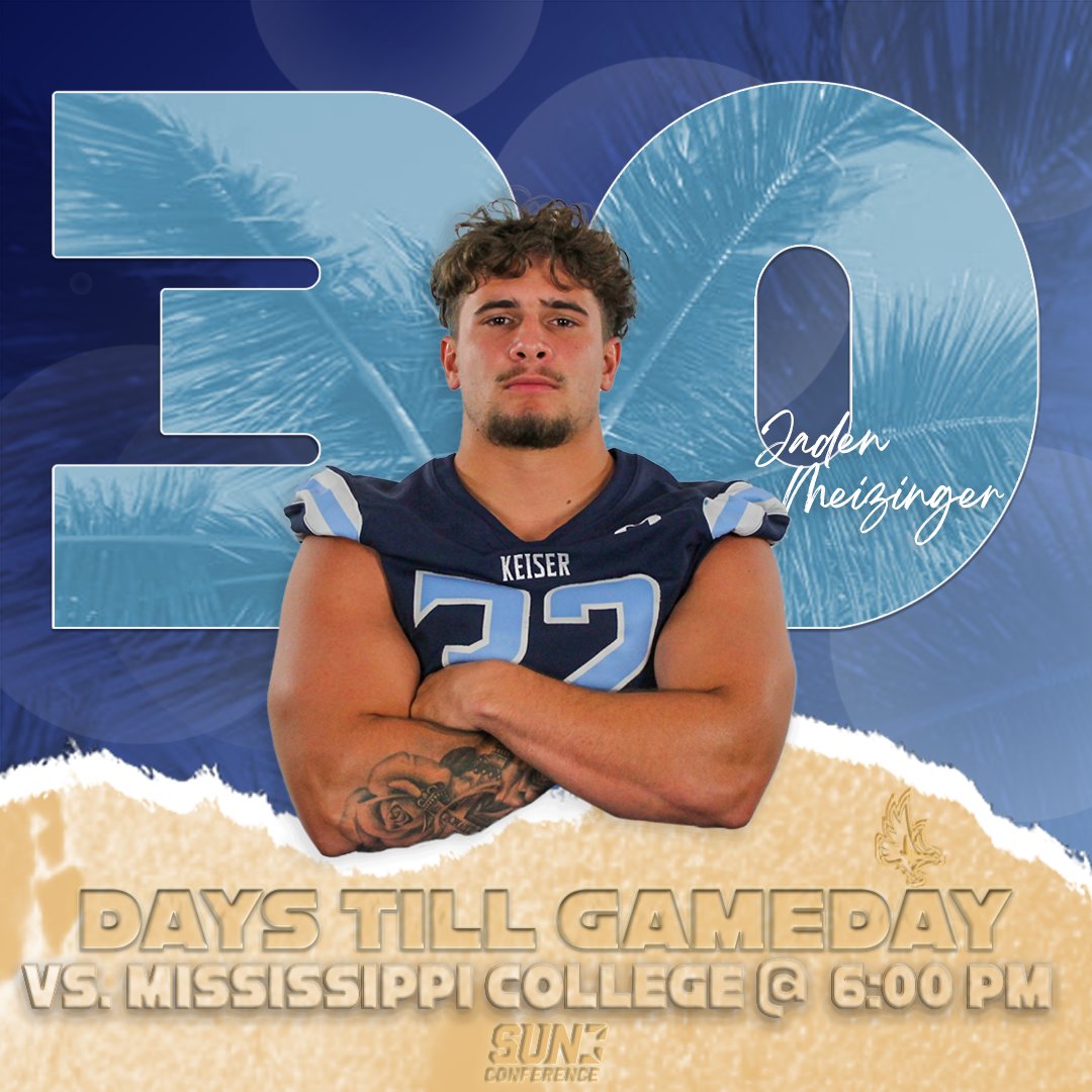 Seahawks Football is just around the corner! 🏈

30 days until we will see you at the Keiser Football Field at 6pm.

#DefendTheBeach #SeahawkFast