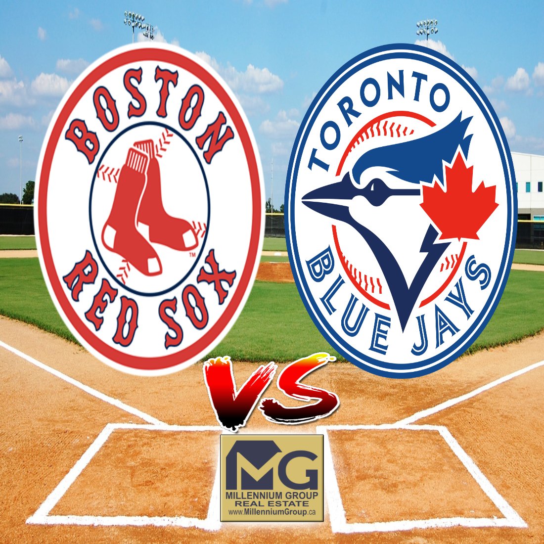 MGroupRealtors's tweet photo. Jays take on the Red Sox this afternoon in Boston. First pitch 4 PM ⚾️
#JaysVsRedSox #TORvBOS #TorontoVsBoston #SaturdaySports #KendraCutroneBroker #TonyCutroneRealtor #MillenniumGroupRealEstate #MillenniumGroup #BestRealtorVaughan #BestRealtorNewmarket #BestRealtorToronto #MGRE https://t.co/33Wo5r1gAT
