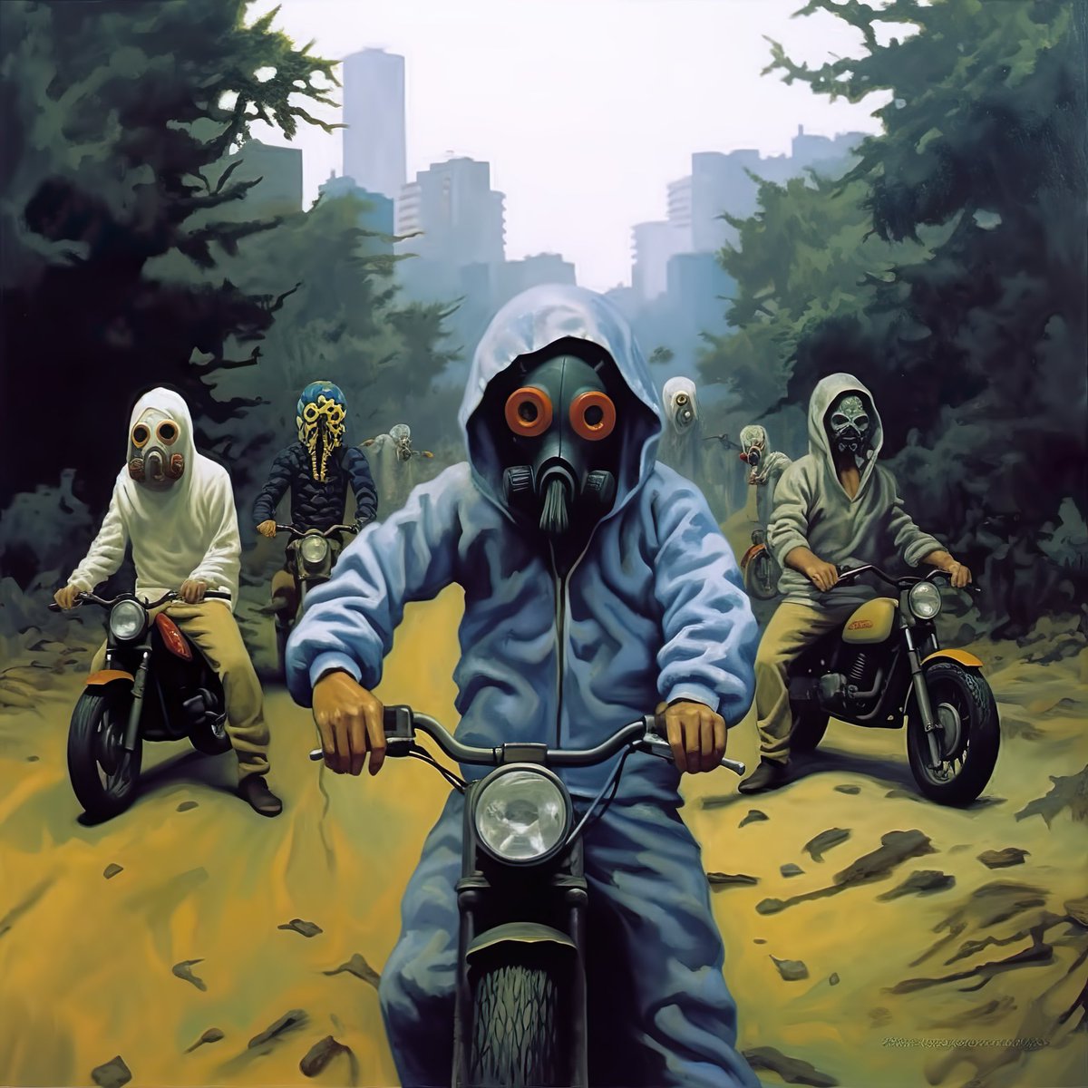 atMikeyWilson's tweet photo. “My Gang Will Get You”

Part of the #VNDLS drop, August 3
at 12:30 PM Pacific on @makersplace

🔥51 VNDLS ~52 1/1 artworks 
🔥Mystery collection 
🔥$200 each 
🔥2 1/1s from @_0_0_0_9_

VNDLS are coming👀 https://t.co/0D2vyV6ac6