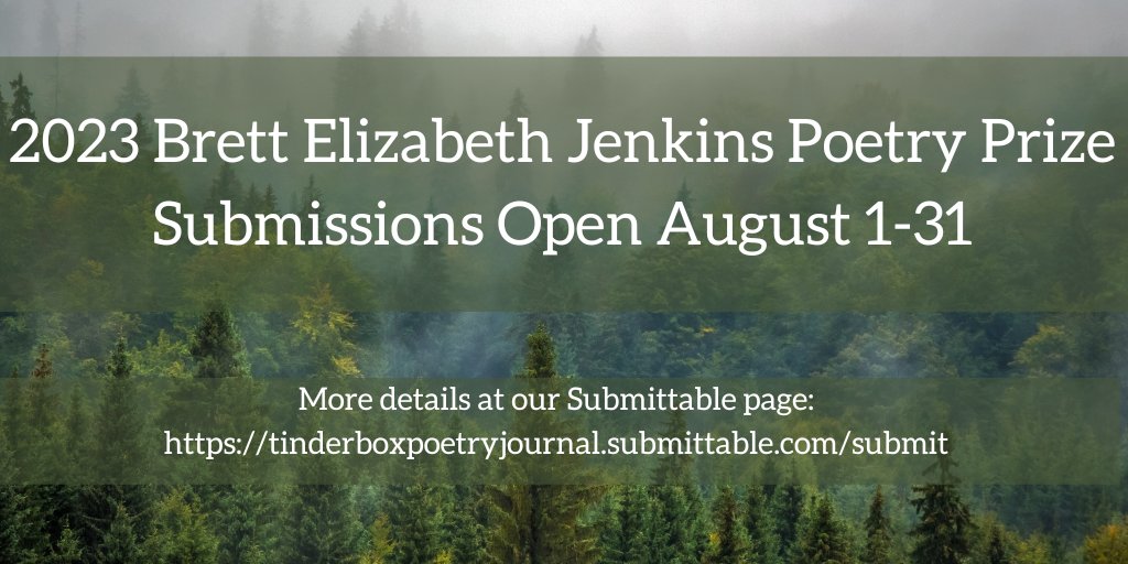 Tinderbox Poetry is on Bluesky @tinderboxpoetry tweet media