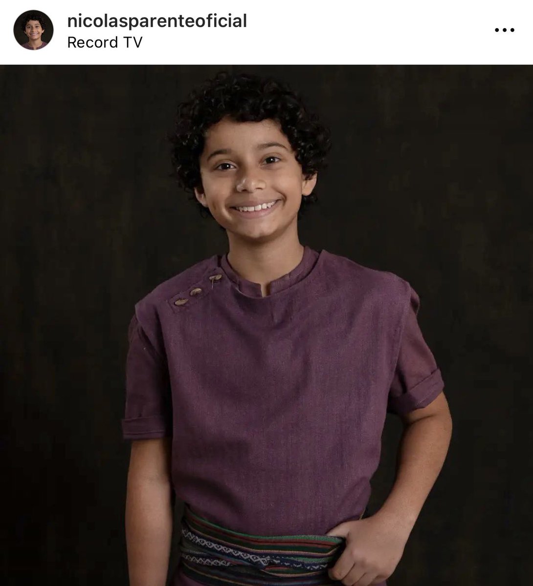 FiveCasting's tweet photo. Nosso ator exclusivo Nicolas Parente, foto do personagem Benami, na série Reis - Record TV! 🎬💚🍀 https://t.co/GVWnYLSP0y