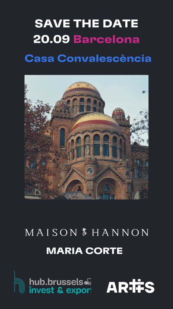 #savethedate for an exclusive #artnouveau #NFTCollection with  artist Maria Corte &amp; Maison Hannon
#barcelona #event #web3 #artcollection 
With <a href="/logion_network/">Logion - The Protection-Of-Law</a>