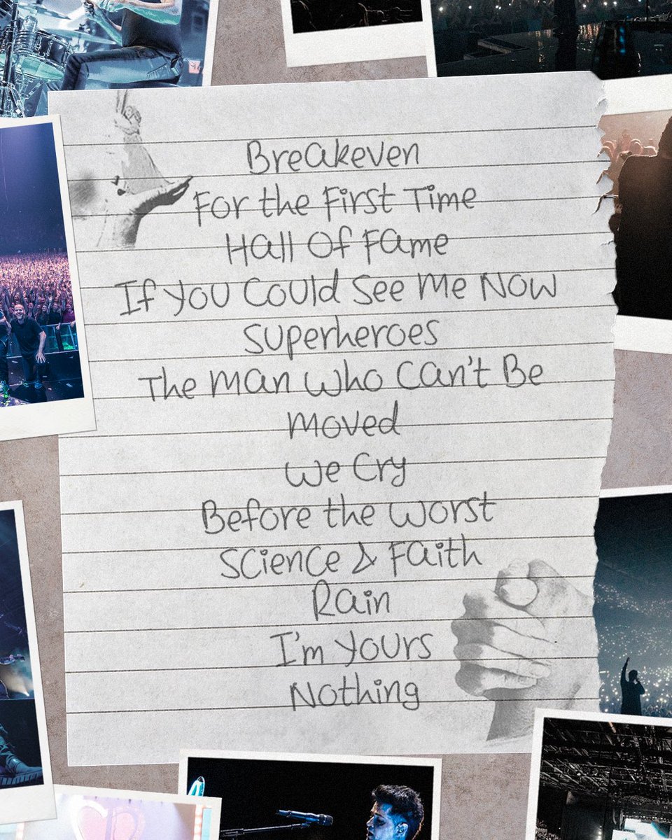 You can only take one to a desert island, which one are you taking? #TheScriptFamily