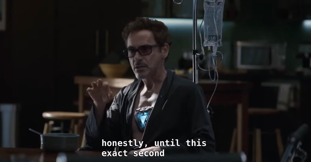 out of context tony stark tweet media