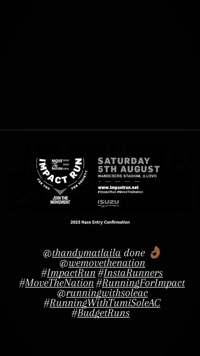 Zakes_Mda's tweet photo. @thandymatlaila made me to sign up for the 21km run with @movethenation @WanderersZA this coming Saturday 🙆🏾♂️ God knows I'll need her pace 😂 Ngiyoshona Saturday 🥵 Asambeni 🙌🏾
#ImpactRun #InstaRunners #MoveTheNation #RunningForImpact #BudgetInsurancexRunningWithSoleAC https://t.co/ELgwKJAs7N