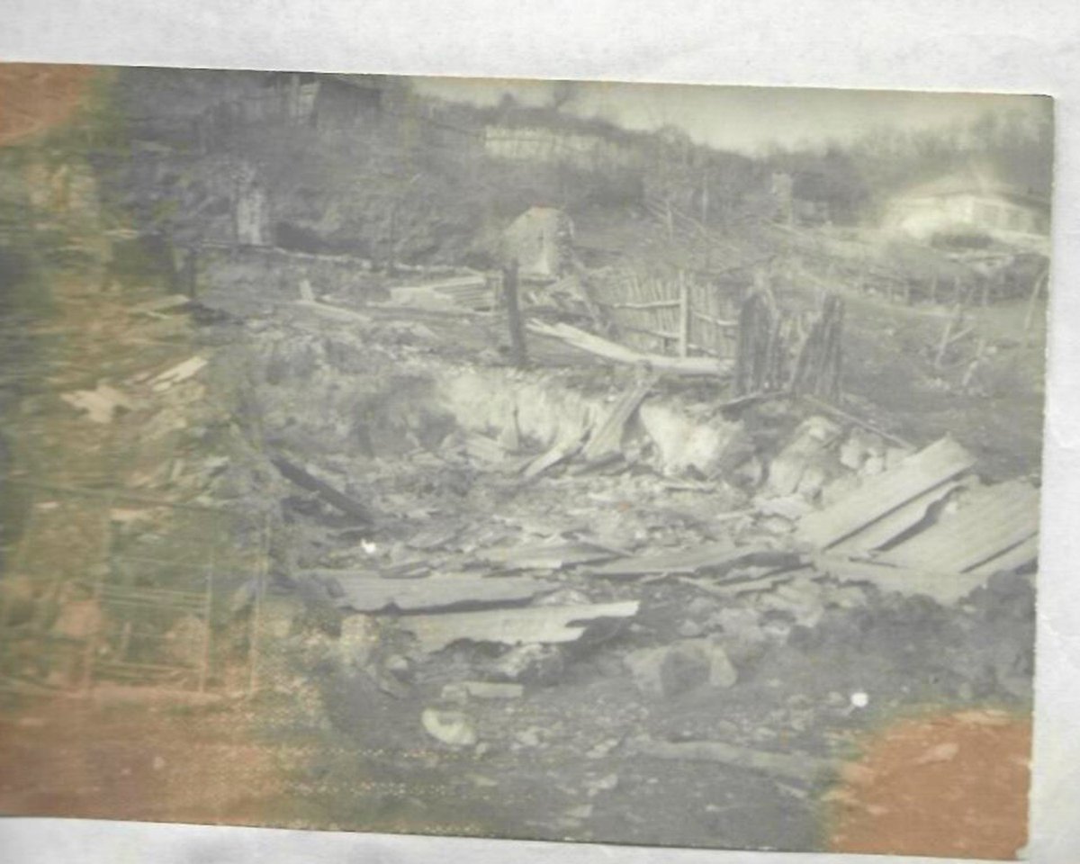 ilkin_architect's tweet photo. Some images of the atrocities committed by the hated enemy, including #Vagif #Khachatryan, who was detained in connection with the Meshali incidents a few days ago, against the civilian population.  
#Meshali #ArmenianWarCrimes https://t.co/Zim31n1SKd