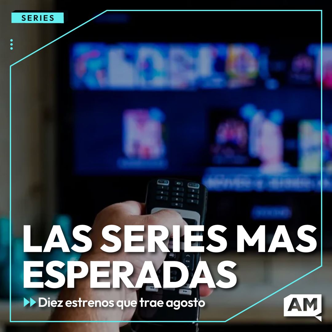 😎 🎬 Nos pusimos la 10 y armamos un listado de las 10 #Series más destacas que trae #Agosto

👉🏼 El #Top10 con los trailers y la sinopsis de casa serie: noticiasam.com.ar/nota/887/las-s…