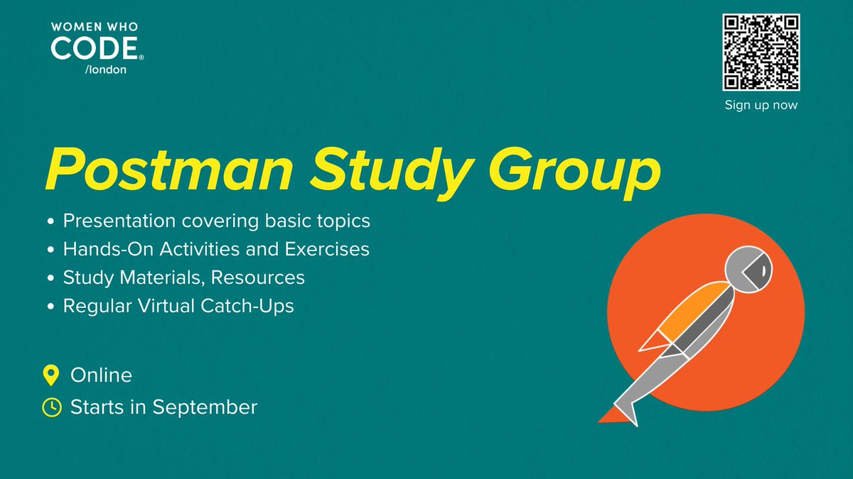 📣Register for Postman Study Group!

👩‍💻Are you looking to enhance your API testing and collaboration skills? 

✍️Join our Postman Study Group, which will be focused on mastering API testing skills and the Postman API testing platform.