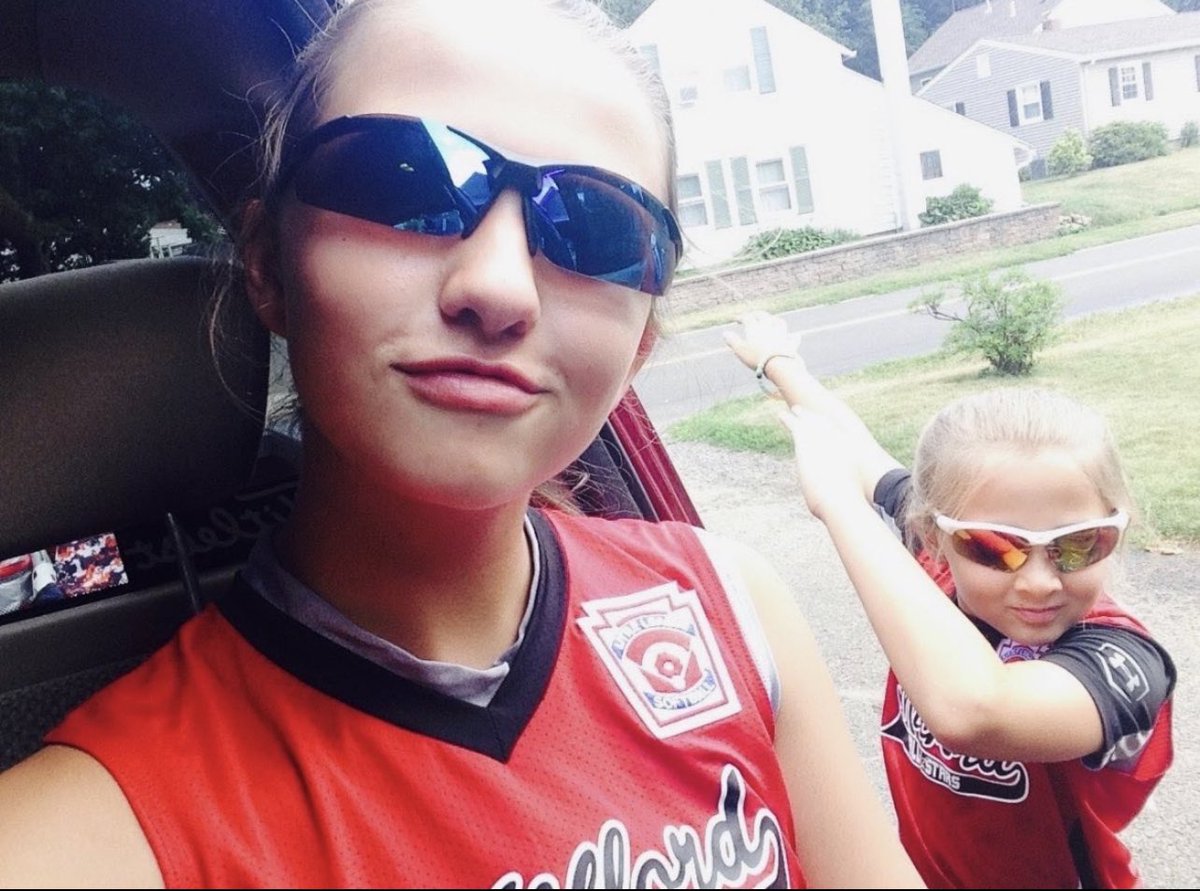 Forever grateful to have shared the love for softball with my sister <a href="/NicolinaSalanto/">Nicolina Salanto</a> ❤️ <a href="/WNESoftball/">WNE Softball</a> is getting a good one. Thank you <a href="/LeagueMilford/">Milford Little League</a> <a href="/CharmerSoftball/">Connecticut Charmers</a> <a href="/JLawSoftball/">Law Softball</a>