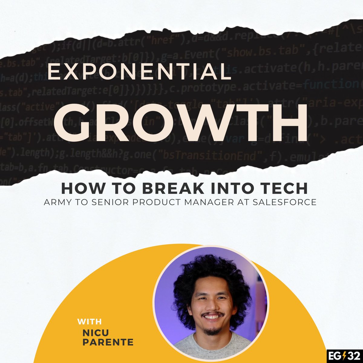 Got to hop on the Exponential Growth Podcast, where I got to share my journey in tech. 

Even talked about how I used my land navigation skills from the military to pass a coding interview. 😂

I also cover some of my thought processes on why I took a step back from an associate