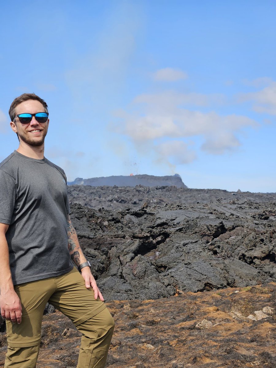 Litli Hrutur #volcano today! #eruption #iceland